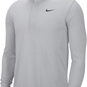 Nike Mens Men's Dri-fit Victory Half-Zip TopLong Sleeve GRIS